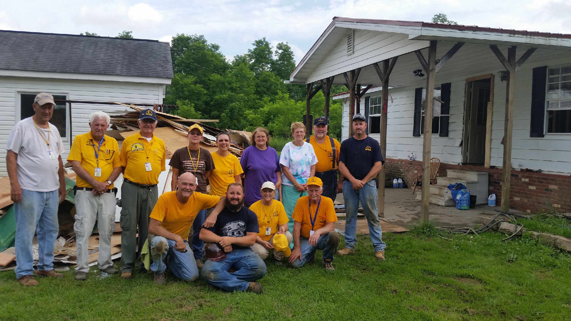 The Brookwood Church Disaster relief team helping restore balance after a time of crisis.